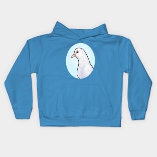 Marshmallow Floof, AKA King Pigeon Kids Hoodie